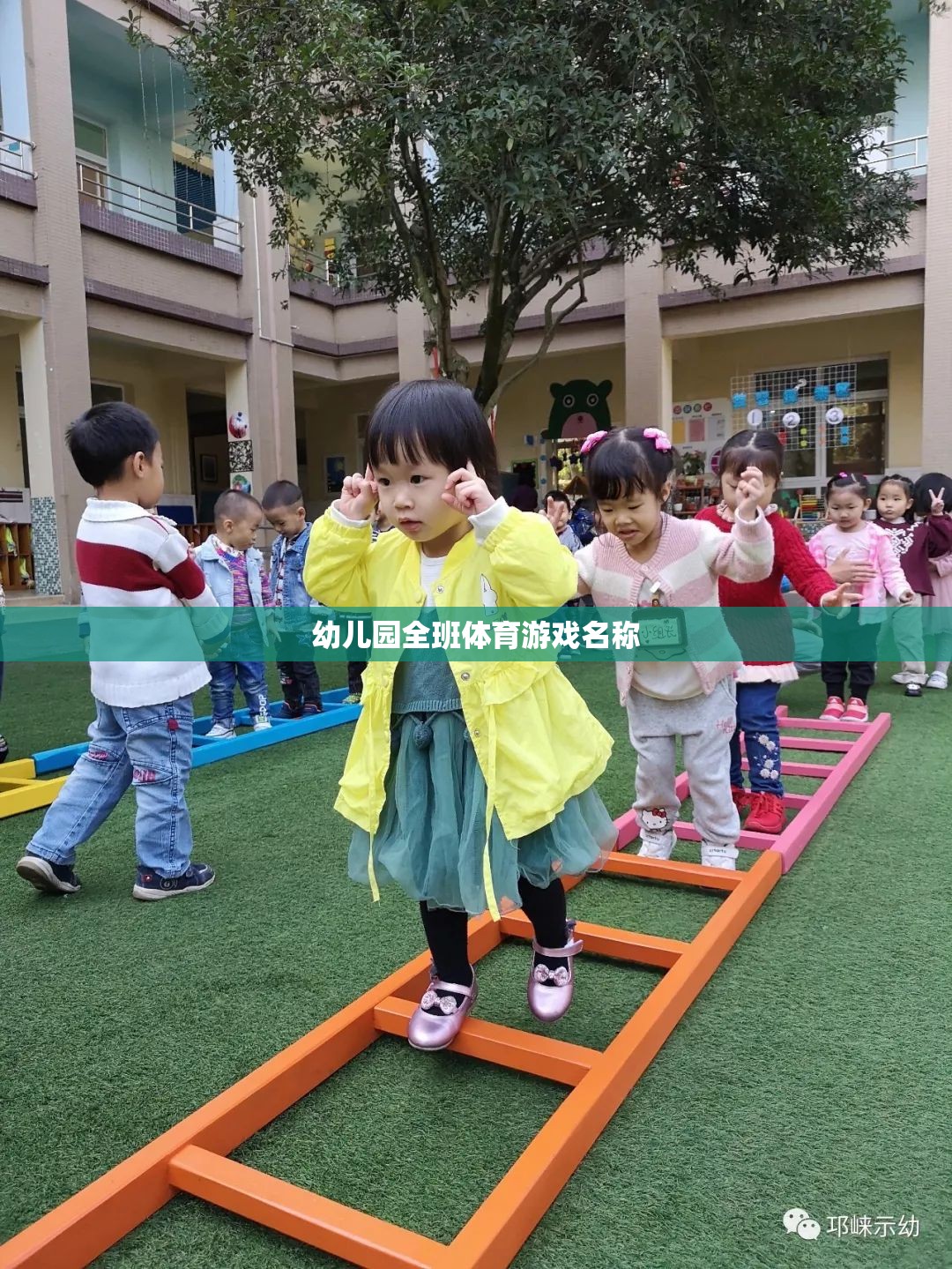 歡樂(lè)小勇士，幼兒園全班的趣味體育挑戰(zhàn)賽  第1張