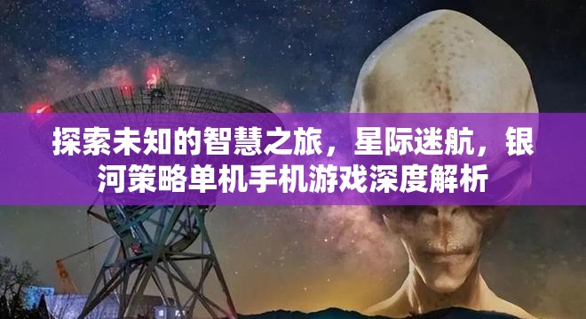 星際迷航，探索未知的智慧之旅——銀河策略單機(jī)手機(jī)游戲深度解析