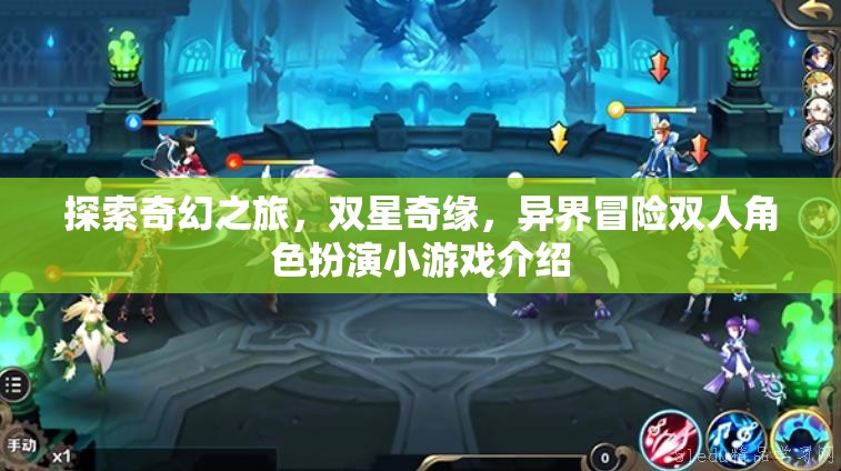 雙星奇緣，探索奇幻之旅的異界雙人冒險(xiǎn)RPG  第1張