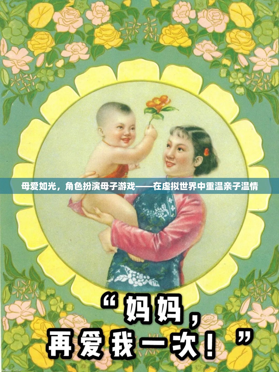 母愛如光，在虛擬世界中重溫親子溫情的角色扮演游戲