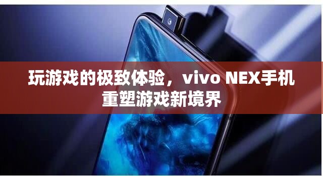 vivo NEX手機(jī)，重塑游戲新境界，盡享極致游戲體驗(yàn)