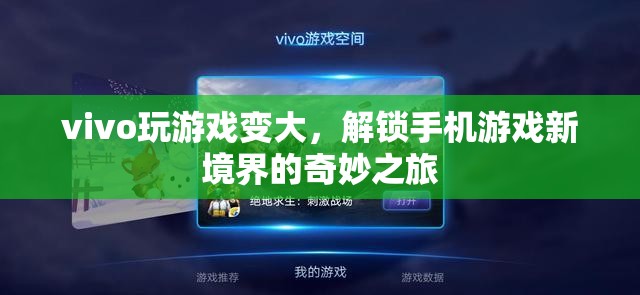 vivo游戲體驗升級，解鎖手機游戲新境界的奇妙之旅