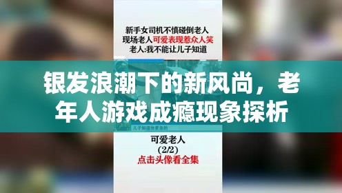 銀發(fā)浪潮下的新風尚，老年人游戲成癮現象探析