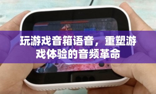 重塑游戲體驗的音頻革命，游戲音箱語音來襲