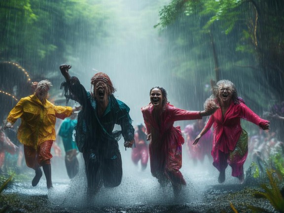 雨中創(chuàng)意冒險，與雨共舞的奇妙之旅  第1張