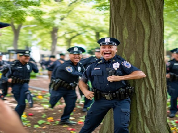 警察惡作劇游戲，智慧與幽默的較量