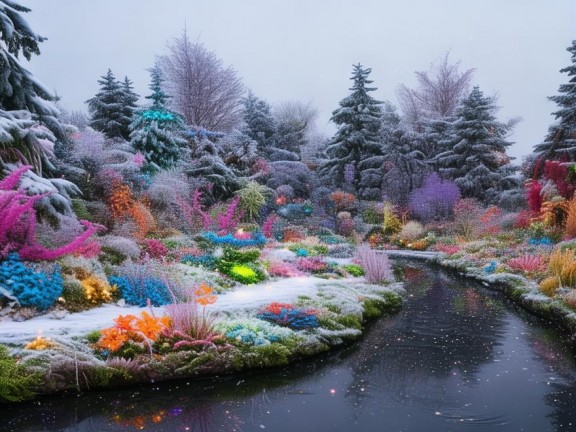 探索冬之島，打造夢幻花園，我的仙境花園之旅